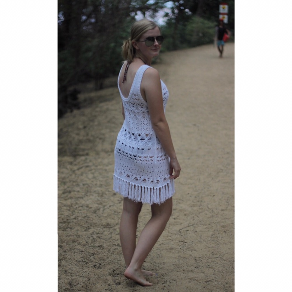 Victoria’s Secret Crochet Beach Cover Up